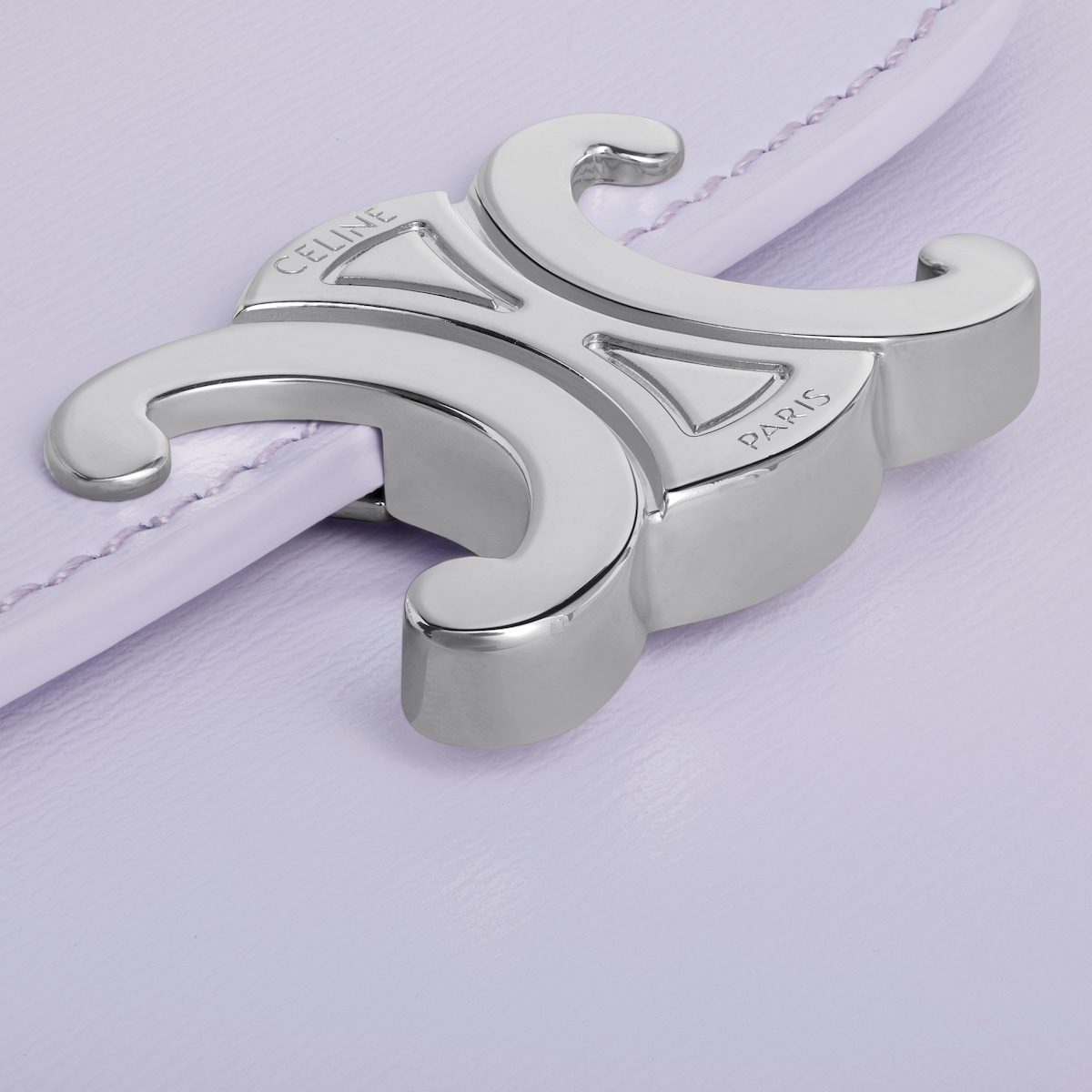 Small Flap Wallet TRIOMPHE IN Shiny calfskin - Image 3